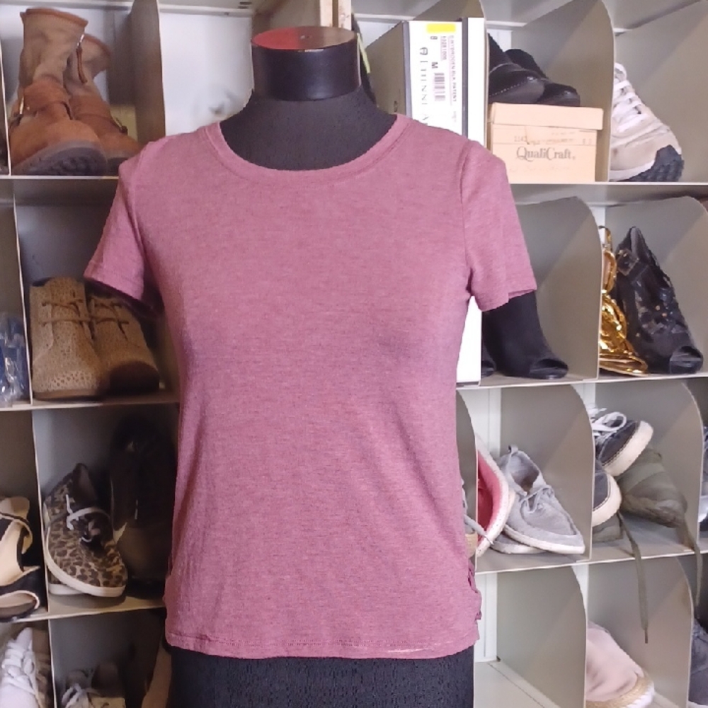 Pink Republic Mauve Short Sleeve Tee